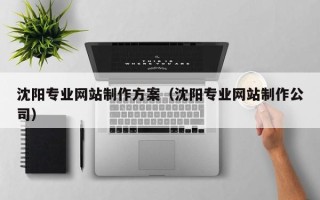 山南沈阳专业网站制作方案（沈阳专业网站制作公司）